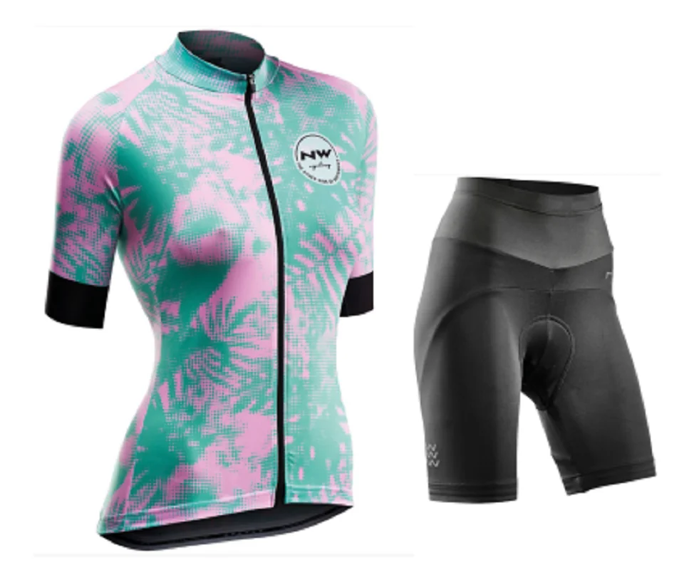 Pro Team Велоспорт Джерси одежда женская NW короткий рукав быстросохнущая Northwave MTB велосипед Велоспорт Топы Одежда Майо Ciclismo