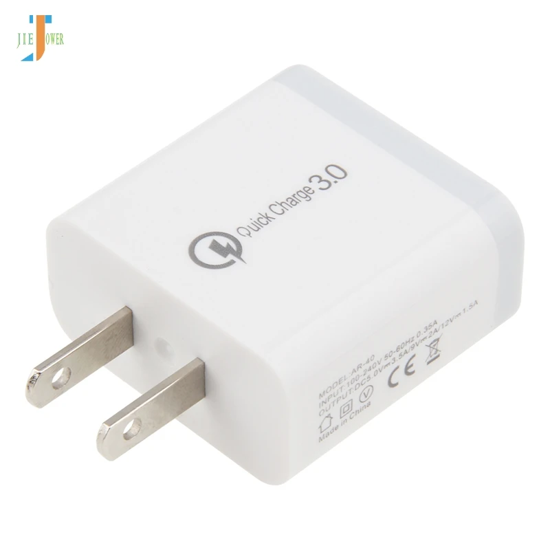 US $384.65 300pcs US Plug QC 30 Single USB Phone Charger For IPhone 7 USB Wall Charging Adapter For Xiaomi Redmi Samsung Galaxy S6 S7 HTC