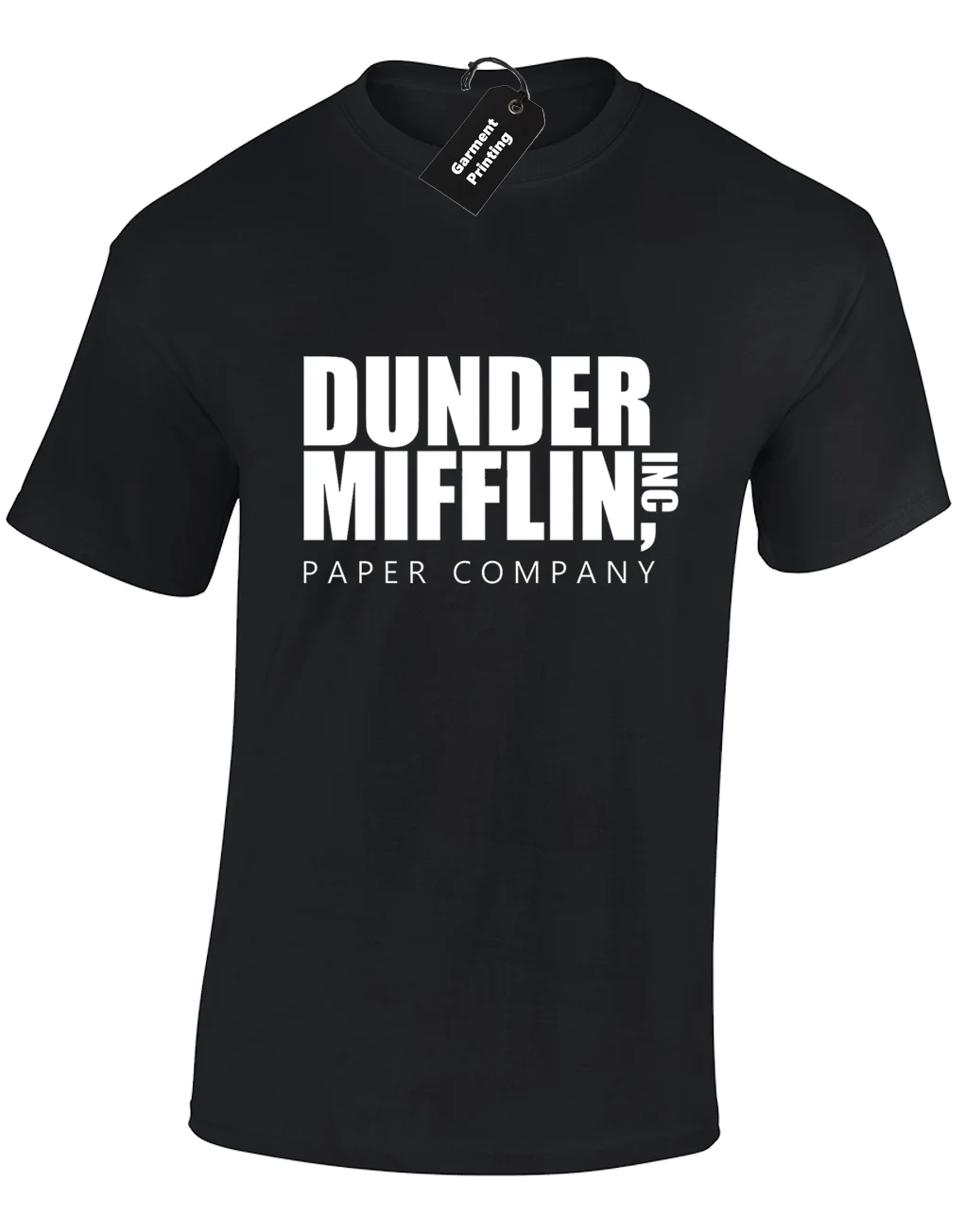 

DUNDER MIFFLIN MENS T SHIRT FUNNY THE OFFICE COMEDY SHOW CLASSIC TV GIFT New T Shirts Funny Tops Tee New Unisex free shipping