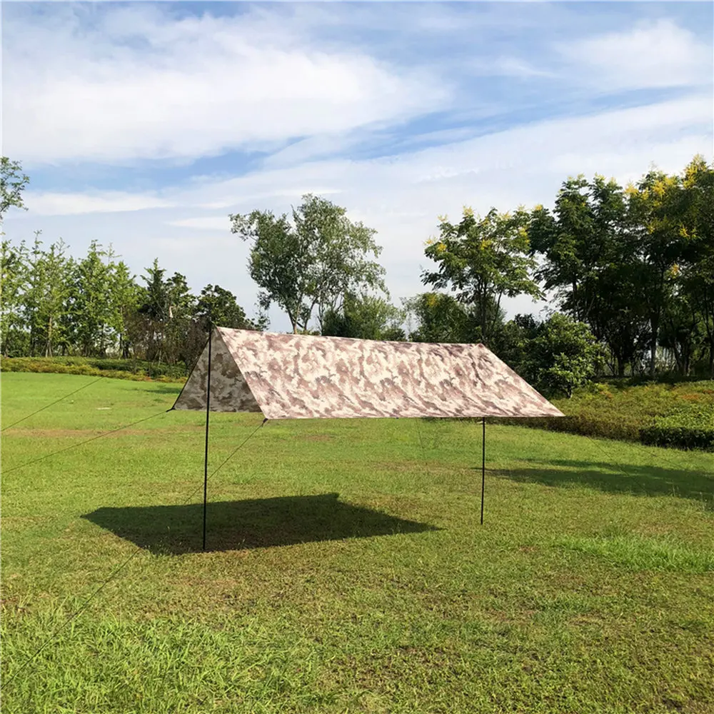 WJ Outdoor 4X3M Camping Tarp Sun shelter UV Clothing Rainproof Camouflage Digital Desert Flysheet