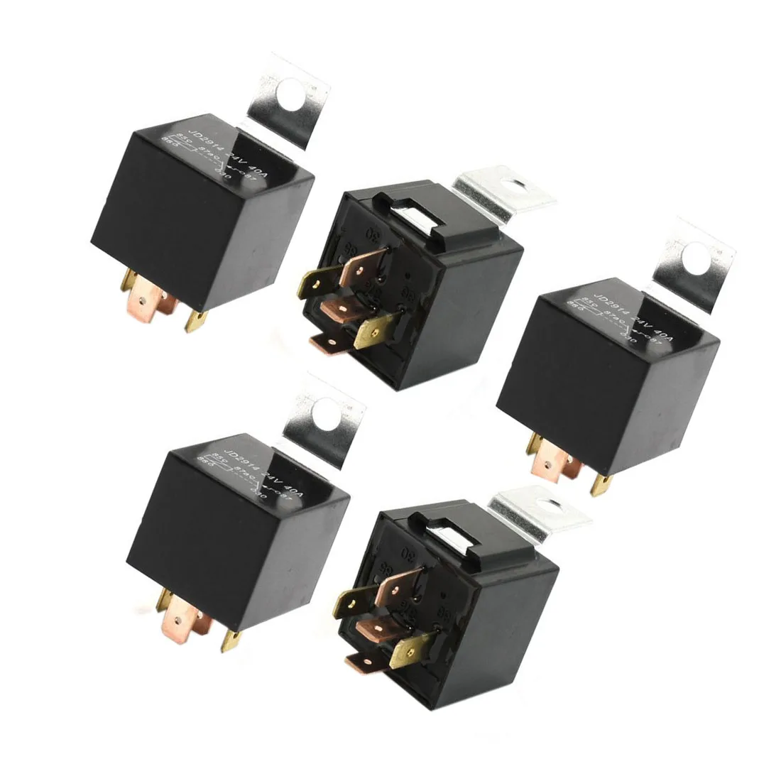 

Promotion! 5 Pcs Vehicle Car Auto Relay Switch Power 5-Pin 24 Volts 40 Amp