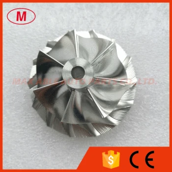 

RHF55 High Performance Turbo Aluminum 2618/Milling/Billet compressor wheel 46.40/65.00mm 7+7 blades Forward Rotation