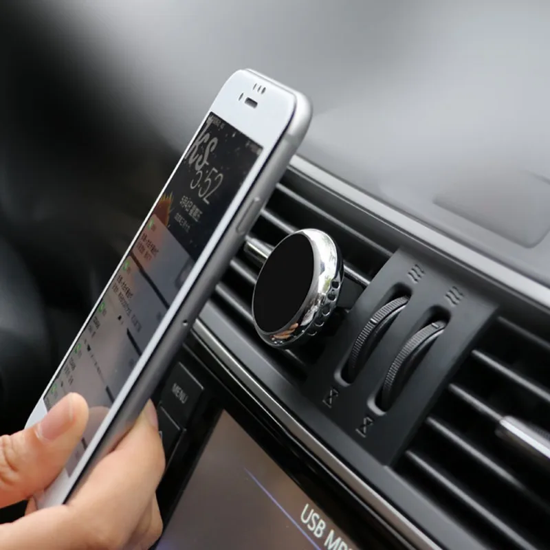 

360 Rotation Magnetic Car Phone Holder Car Universal With Perfume Air Freshener Strong Magnet Support Bracket