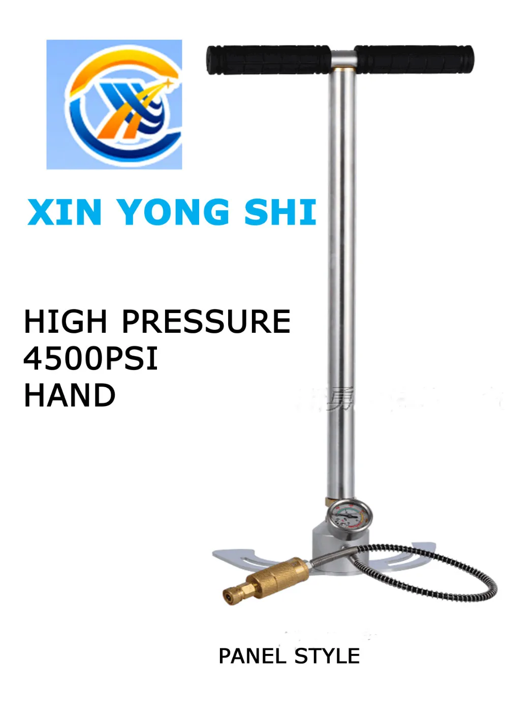 

Micro air compressor high pressure 3 - stage manual pump. 300bar 30mpa 4500psi Mini Hand Operated Pump For High Pressure