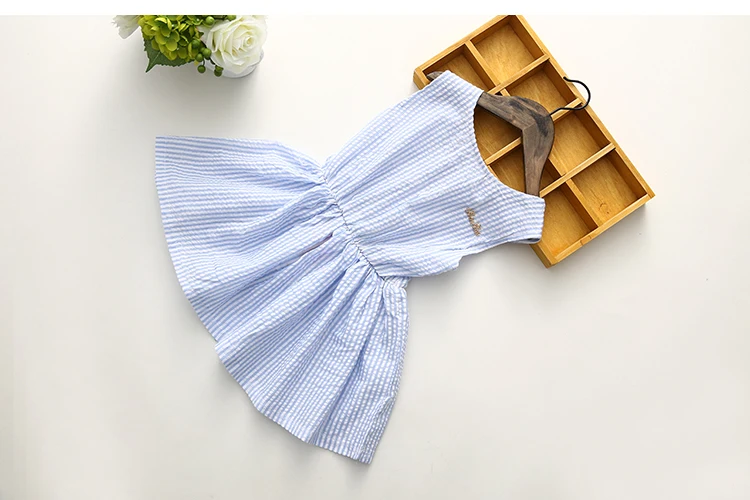 2018 Summer 2 3 4 6 8 10 Years Children Birthday Strip Backless Princess Elegant Bow Kids Party Dance Prom Little Girls Dresses (3)