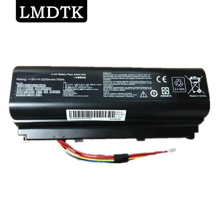 Goedkoop LMDTK Nieuwe laptop batterij VOOR ASUS ROG G751 G751JL G751J G751JM G751JT GFX71 GFX71J GFX71JM GFX71 GFX71J GFX71JM Serie A42N1403