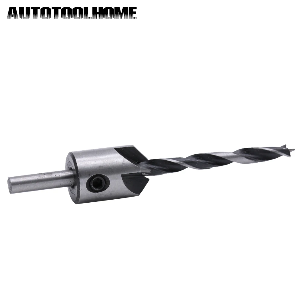 Набор сверл AUTOTOOLHOME 4 шт. набор для электроинструмента из высокопрочной стали с 5