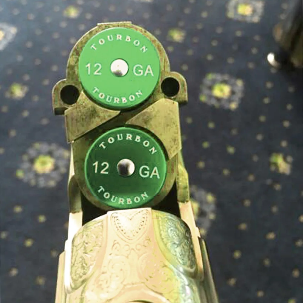 Tourbon многоразовые тактические тренировочные патроны 12 GA дробовик защелкивающиеся колпачки корпус для охотничьей стрельбы для защиты одной упаковки(2 шт