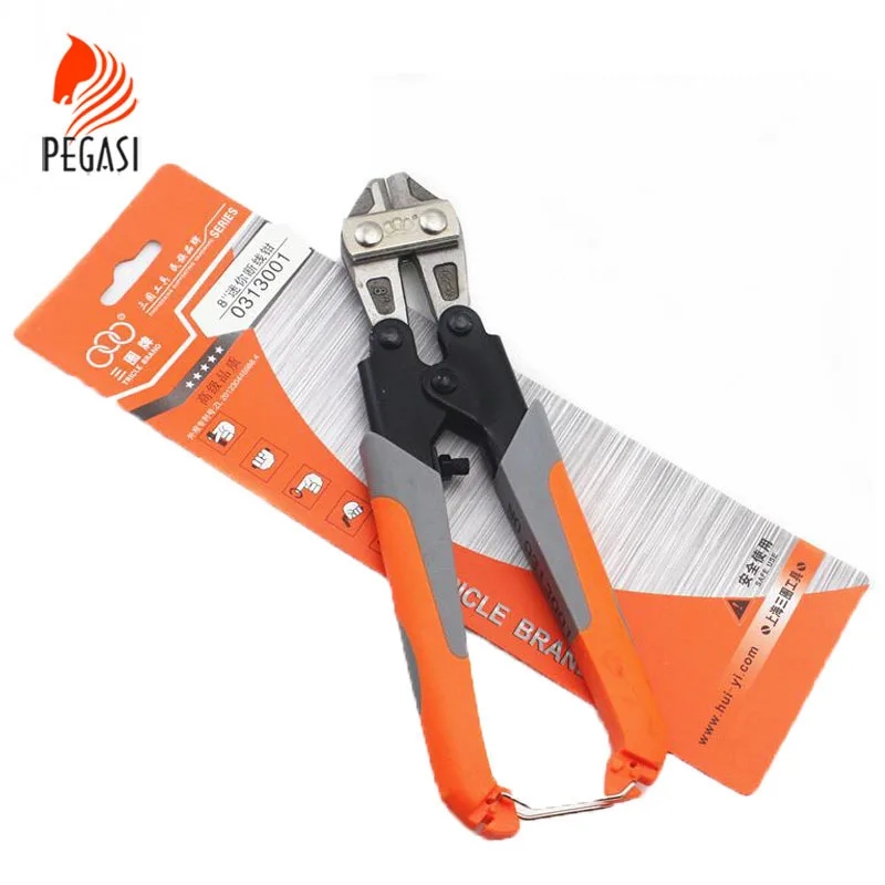 PEGASI " / 200mm Mini Wire Scissors Off The Nose Clamp Screwdriver Crimping Pliers Non-slip Plastic Handle Fast Electric Tools