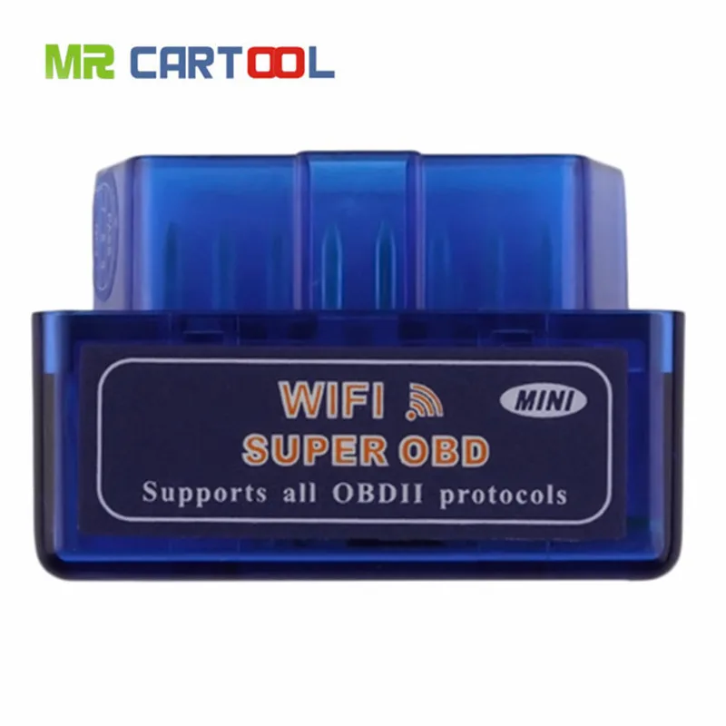 

Mini ELM327 WiFi OBD2 ELM 327 Auto OBD 2 II Car Diagnostic Tool Code Reader ODB Scanner For IOS Android