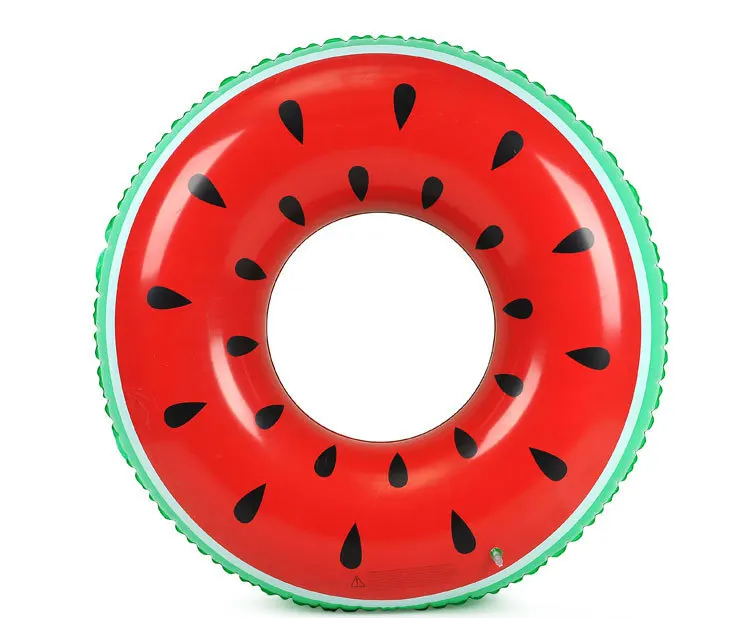 Пляж или бассейн Плавание кольцо надувные ПВХ арбуз для взрослых и детей фрукты плавательный круг 60 см 70 см 80 см 90 см 120 см