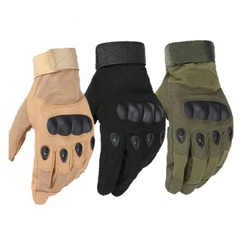 

Outdoor Sports Tactical Gloves Full Finger for Hiking Riding Cycling Military Men's Gloves Armor Protection Shell Gloves