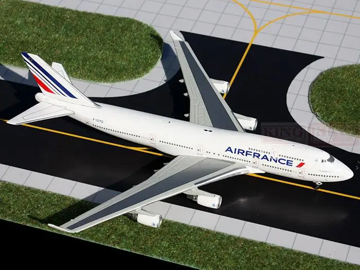 

GJAFR1209 GeminiJets Air France F-GITD 1:400 B747-400 commercial jetliners plane model hobby