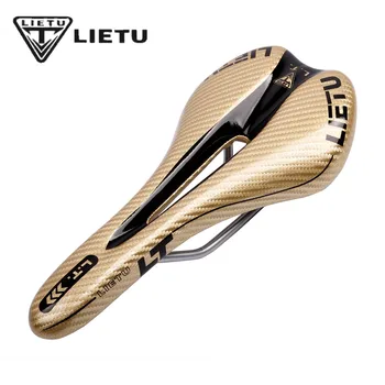 

LIETU Bike Saddle Mountain Road Soft Padded Saddle Outdoor Seat Comfort Cycle Bicycle PV Leather Cushion Saddles Bike Seat