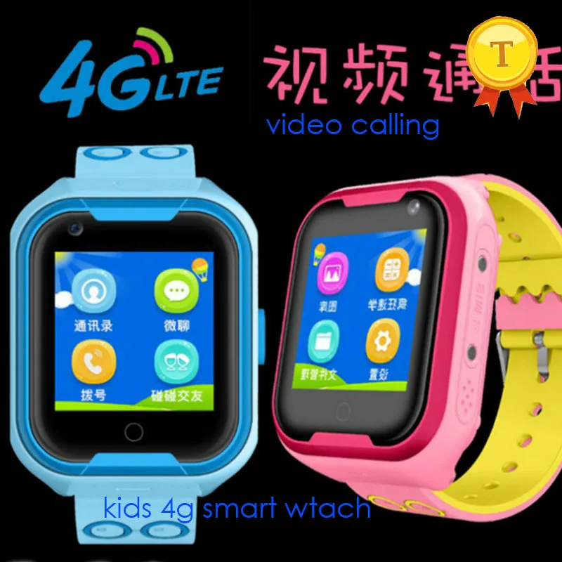 IP67 Водонепроницаемый 4G lte B38/B39/B40/B41 gps wifi дети ребенок Шагомер Смарт наручные часы с дистанционным монитором камера SOS видео вызов