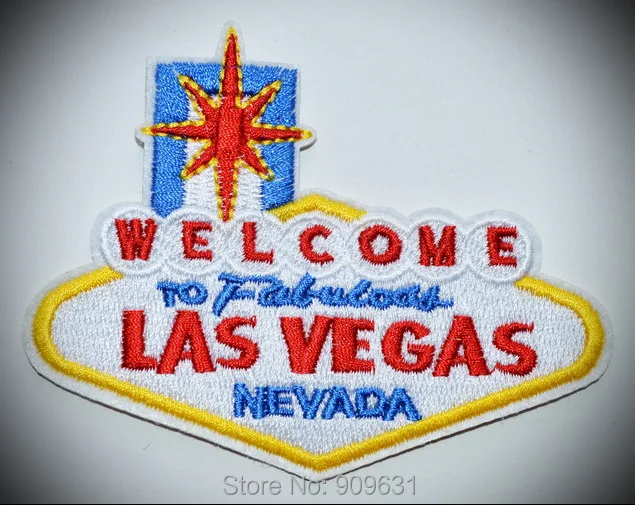 

Welcome to Fabulous Las Vegas Embroidered Iron on or sew on Patch Applique