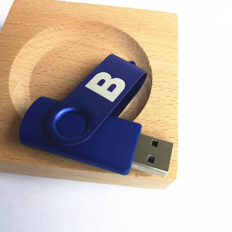 Exuanck Usb индивидуальный логотип, металл+ силикон Высокое качество Usb 4 ГБ 8 ГБ 16 ГБ 2,0 флэш-накопитель поворотный внешний Storag