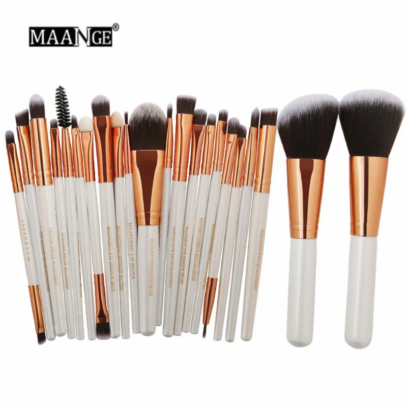 

MAANGE 20/22Pcs Makeup Brushes Makeup Kits Cosmetics Foundation Powder Blush Eyes Lip Make Up Brush Set maquiagem