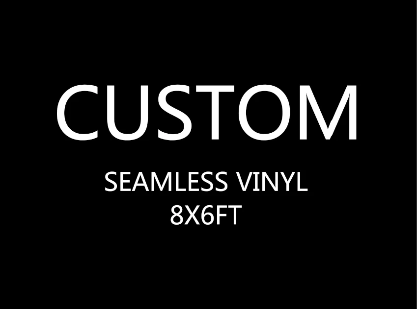 

6x8ft Seamless Vinyl Custom Photo Studio Background Personalized Backdrop Not Black Print Your Own Photo 180cm x 240cm