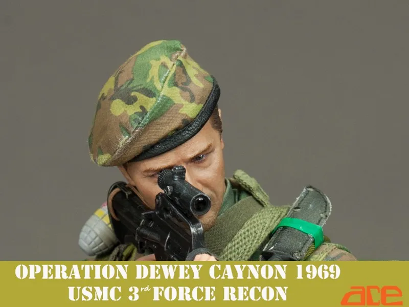 1/6 масштаб фигурка кукла операция Dewey Caynon 1969-USMC 3rd Force Recon Коллекционная 1" фигурка куклы пластмассовые игрушечные модели