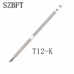 Szbft припоя паяльников T12-K JS02 KF ку WB2 D52 ILS серии для Hakko паяльная станция FX-951 FX-952 Бесплатная доставка