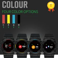 Новейшее поступление лучший подарок для старшего отца здоровый сердечный ритм кровяное давление bluetooth Смарт-браслет цветной дисплей круглый браслет