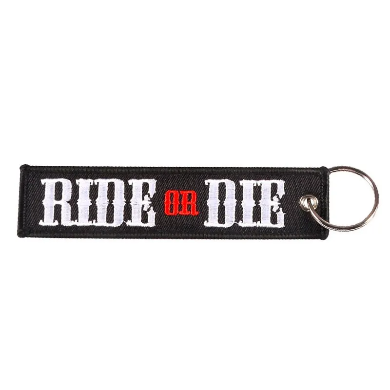 RIDE OR DIE MOTOCYCLE KEYCHAIN3