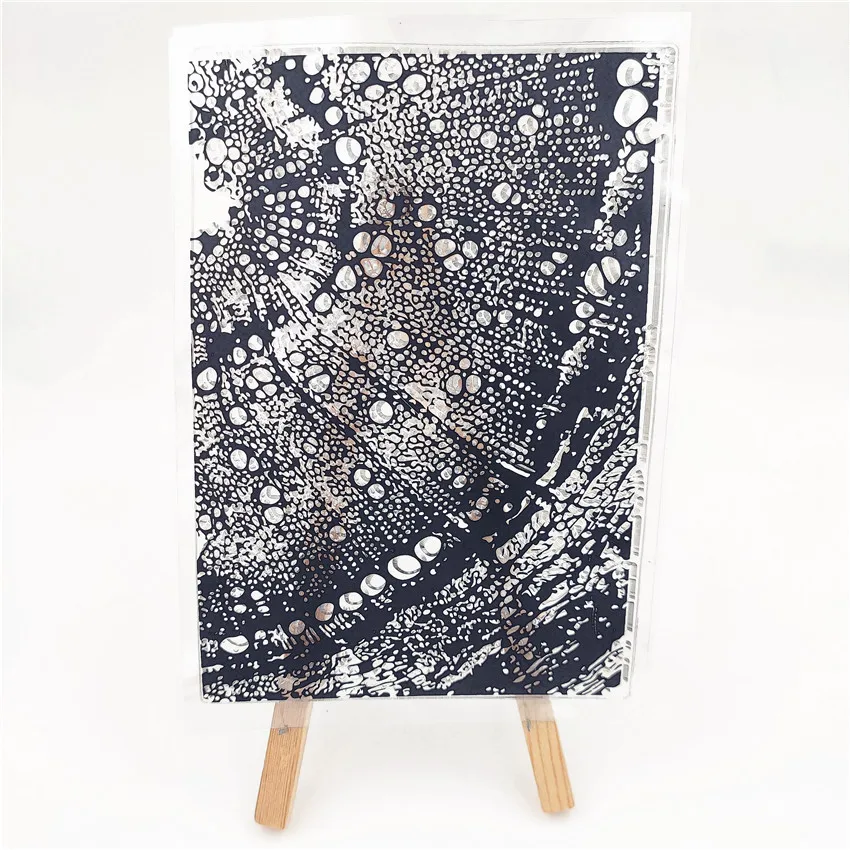 

New Microcosm World Rubber Clear Stamps Transparent Silicone Seal for DIY Scrapbooking Photo Album Decorative Template Craft