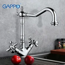 Gappo латунь кухонный кран водопроводный смеситель кухонный смеситель для кухни кран водопроводный кран раковина, краны кран G4042