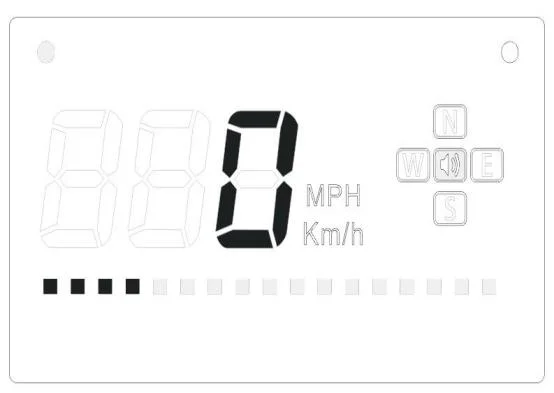 Система сигнализации OBD 2 Digital спидометр автомобиля Автомобильный проектор скоростиHead Up Dispay 3,5 дюймов HUD Дисплей потребление данных