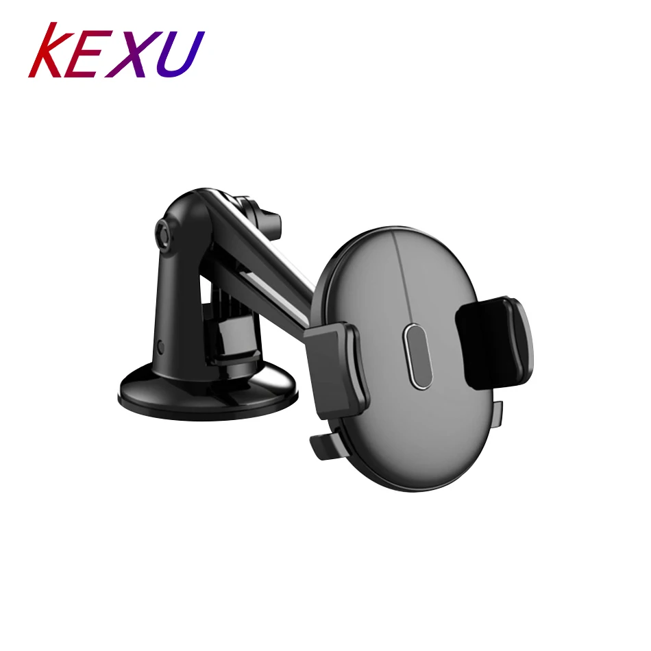 

KEXU Windshield Mount 360 Rotation Car Phone Holder in Car For Samsung S9 S8 Plus Car Holder For iPhone 8 X Phone Stand Support