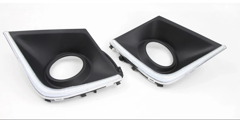 

Free shipping daytime running light LED fog lamp DRL with turn signal function fit for 2012 2013 JAC S5 refine