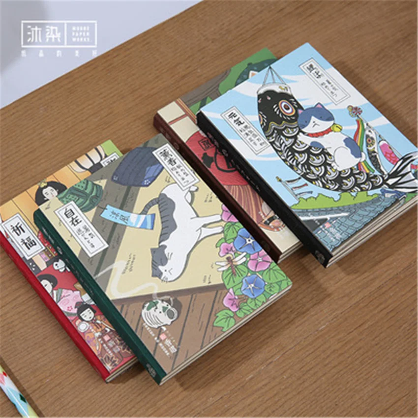 

Lynx genre Hand account agenda book set planner notebook Diary sketchbook Notepad Replaceable Stationery Gift Traveler Journal