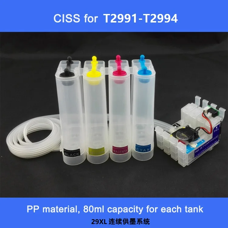 

XIMO T2991-4 ciss ink suply system with reset chip for epson xp435 suitable for European Printers only