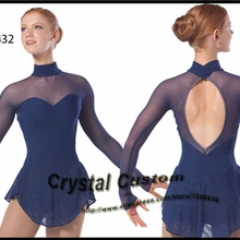 Платья для фигурного катания для девочек, Модное Новое Брендовое платье для соревнований на коньках DR3463