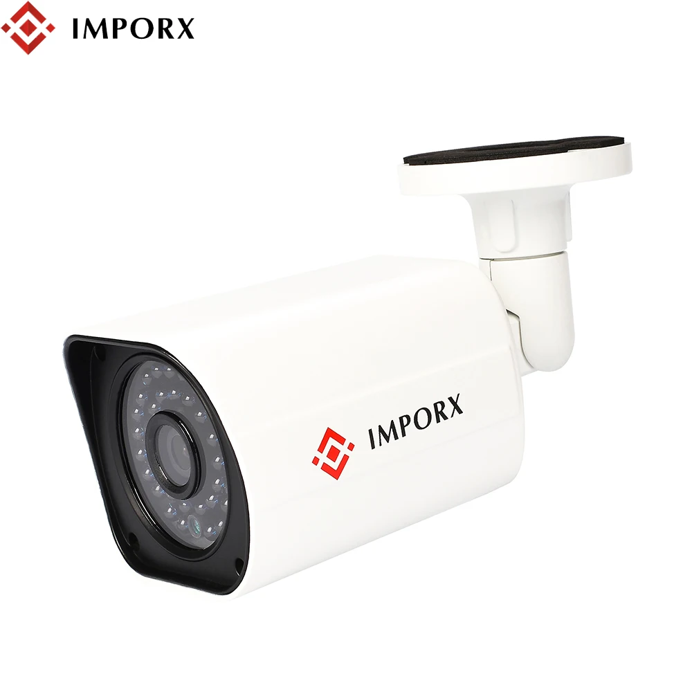 IMPORX 5MP POE HD IP Камера открытый Водонепроницаемый инфракрасный Ночное видение IP CCTV камера наружного видеонаблюдения H.265 P2P Пуля IP Камера