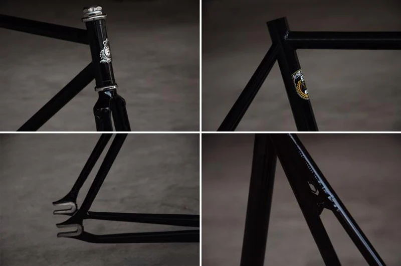 Sale Chrome molybdenum steel frame 700C 50cm 52cm 54cm frame fixie bicyle road bike frame fixed Gear Bike frame 8
