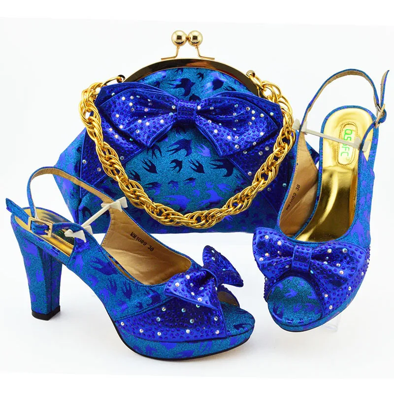 Высокое качество Африканский персикового цвета; комплекты дизайнерской обуви и сумочка в комплекте в итальянском стиле с подходящей сумочкой обувь для вечеринок с С сумочкой в одинаковом стиле в комплекте