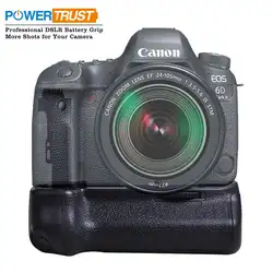 Powertrust BG-E13 Батарейная рукоятка для Canon EOS 6D DSLR камеры Функция как MK-6D использования батареи LP-E6 или 6X AA батареи