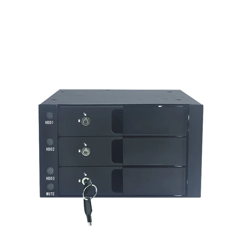 Uneatop ST3530B  3*3.5in SATA 6Gbps Metal shell CD-ROM Space HDD Enclosure  frame/mobile rack plug and play internal HDD case