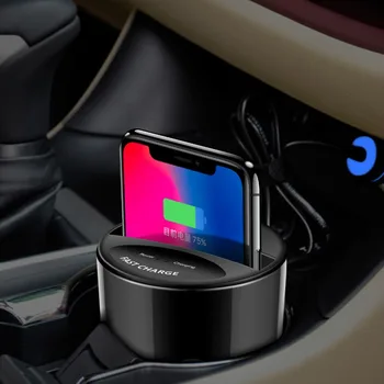 

X9 Car Cup Qi Wireless Charger for iPhone 8 X Xs XR Xs Max for Samsung Note9 S9 for Huawei for Millet Mobile Phone Universal