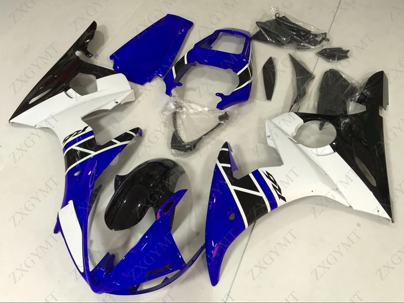 

Fairing Kits YZFR6 2003 - 2005 Blue White Body Kits YZF R6 04 05 Full Body Kits YZF600 R6 2005