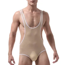 Мужской Прозрачный корсет нейлон утягивающий корсет для мужчин ультратонкий шелк льда Мужское нижнее белье сексуальное боди новое поступление