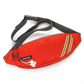 

Waist Bag Hip Pop Women Running Sport Nylon Small Streetwear Chest Bags Waist Pack Waterproof Unisex Fanny Packs Belt Zipper