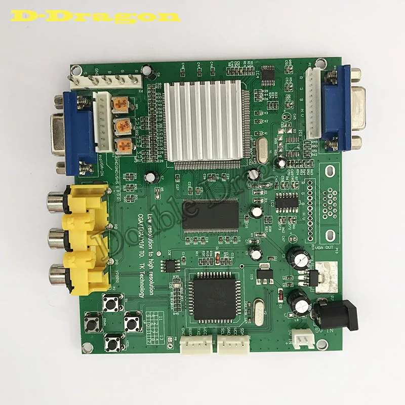 

GBS-8200 Video Converter CGA/EGA/YUV/RGB TO VGA Arcade Jamma Game Monitor to LCD Single/ Double Output