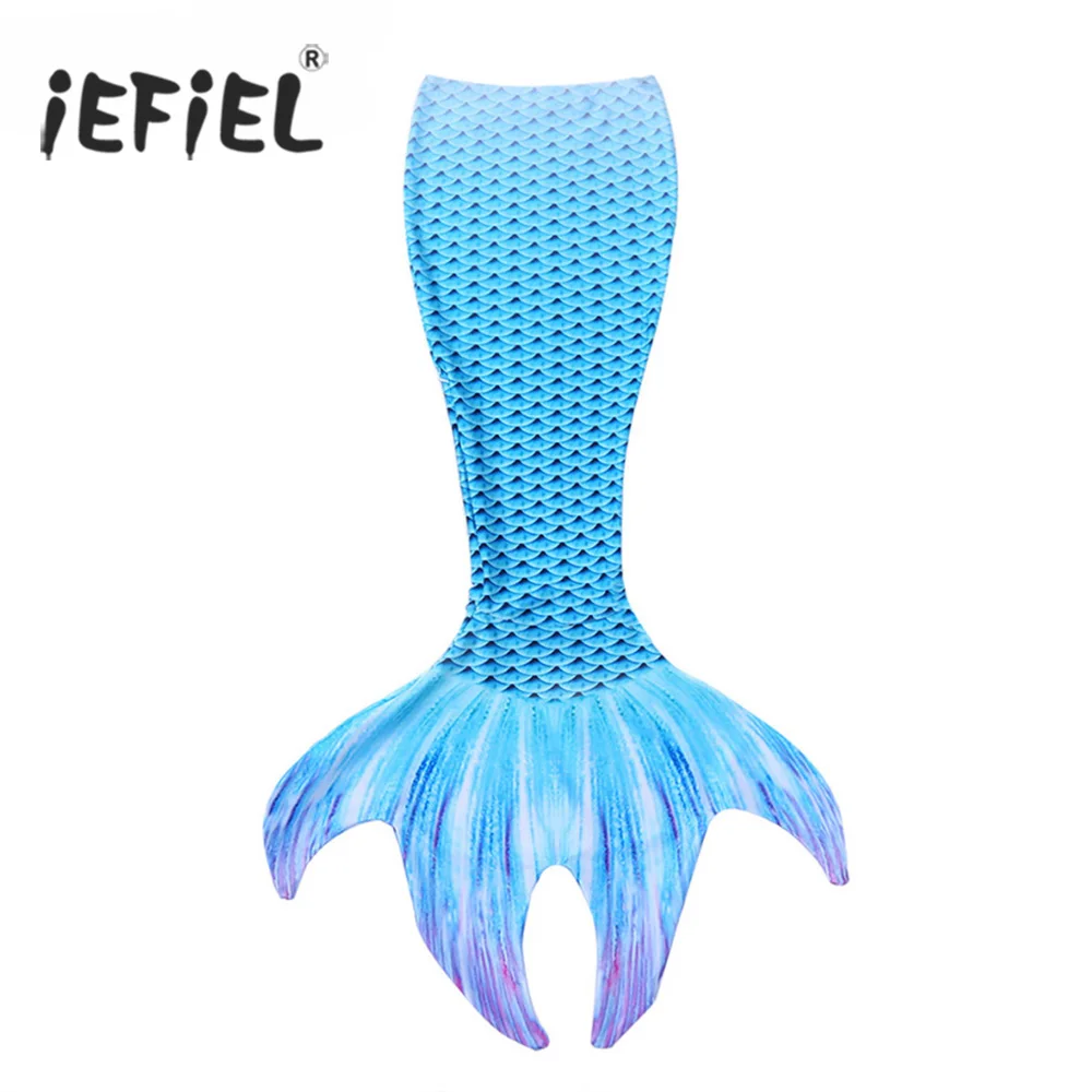 

Adult Womens Girls High Flexibility Four Claws Mermaid Tail Skirt Swimwear Tutu Party Halloween Cosplay Costumes Summer Clothes