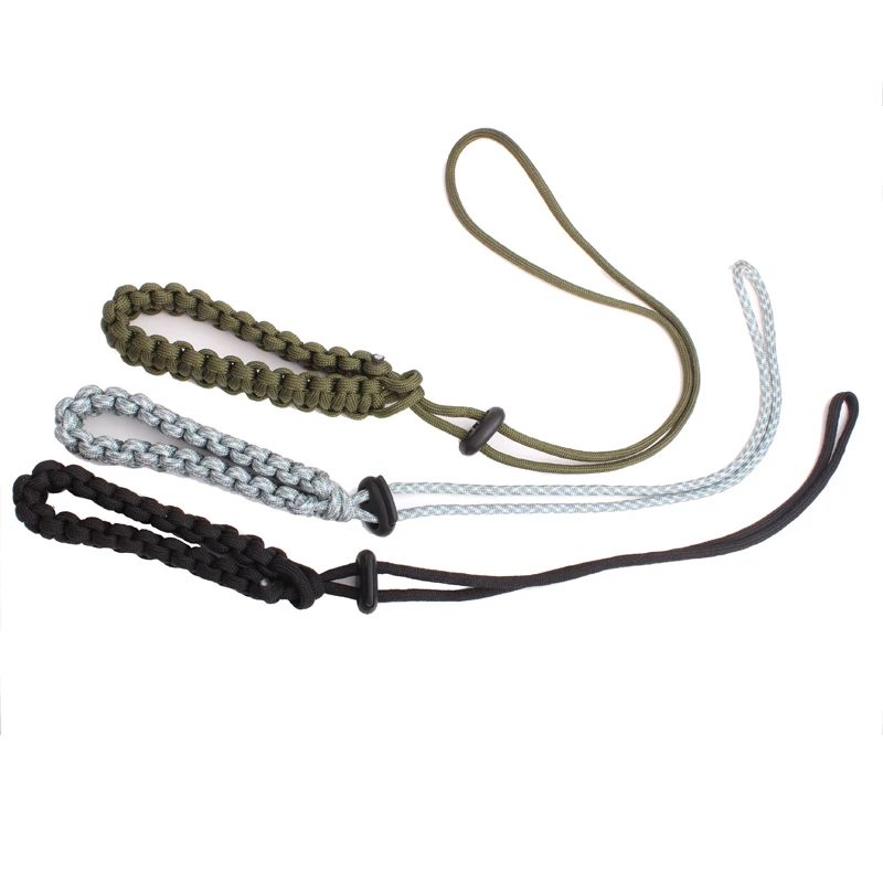 

Survival Parachute Cord Military Bracelet 550 Paracord Plastic Buckle for Hiking Camping