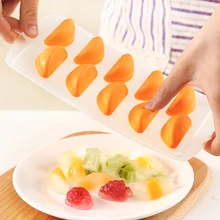 Распродажа, новинка, 1 шт.,, 10-12 сеток, Летний Фруктовый узор, сердце, звезда, кубик льда, форма для изготовления мороженого, конфеты, формы для шоколада