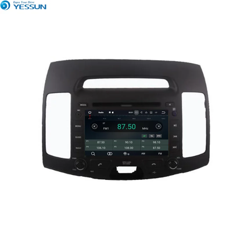 Yessun для hyundai Elantra 2008 ~ 2010 андроид мультимедийный проигрыватель системы автомобиля Радио Стерео gps Навигация Аудио Видео