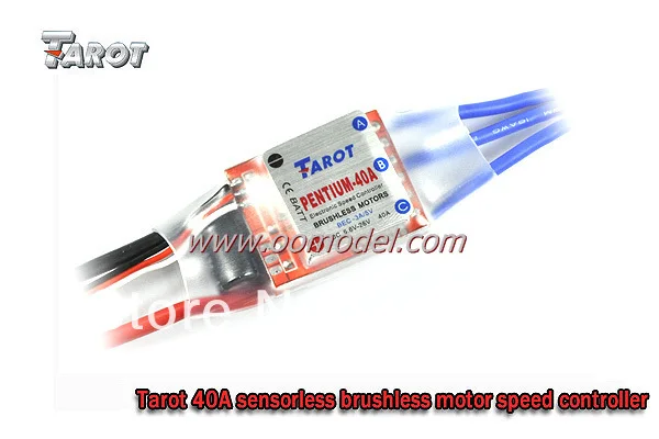 

Tarot 40A Sensorless Brushless motor speed controller TL2345 Tarot 450 Parts Free Shipping with Tracking